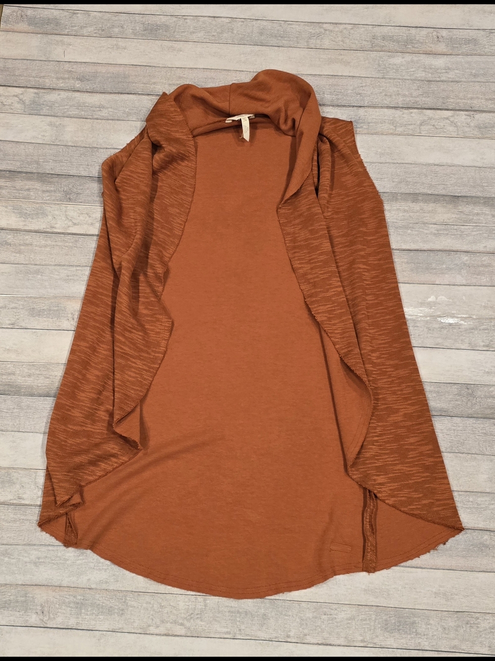 Matilda Jane Size XS Burnt Orange Make Believe Run-through Vest